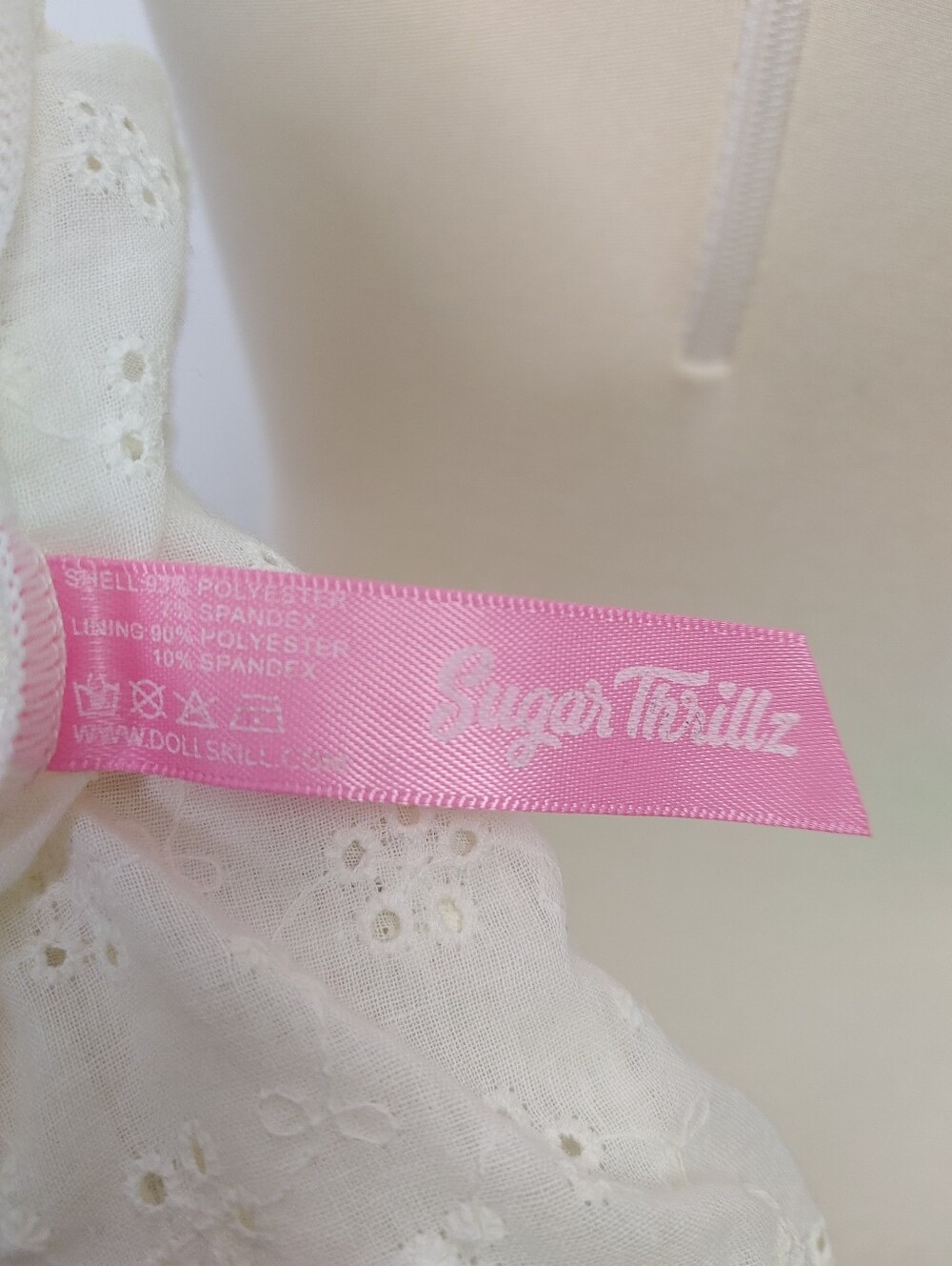 Dolls Kill Sugar Thrillz Breathtaking Blossom Corset Top M - Picture 10 of 12